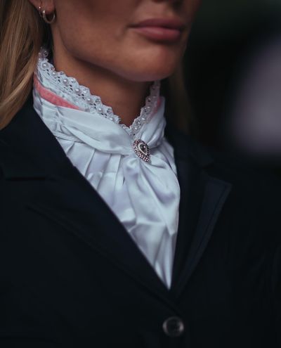 Stock tie Pink Queen Equestrian Stockholm