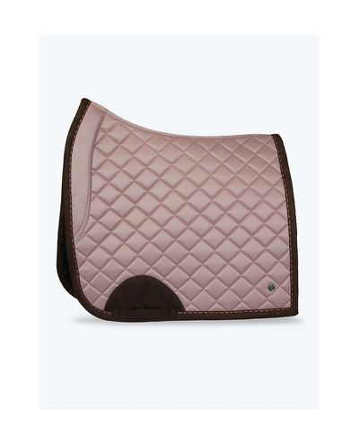 Blush Dressage Pad Brown Suede (Full)