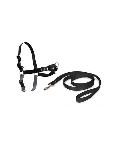 PetSafe Easy Walk-hundsele+koppel, svart