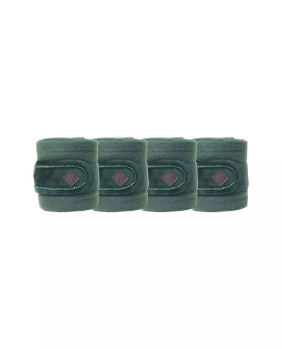 Polar Fleecebandages Velvet Pearls Pine Green