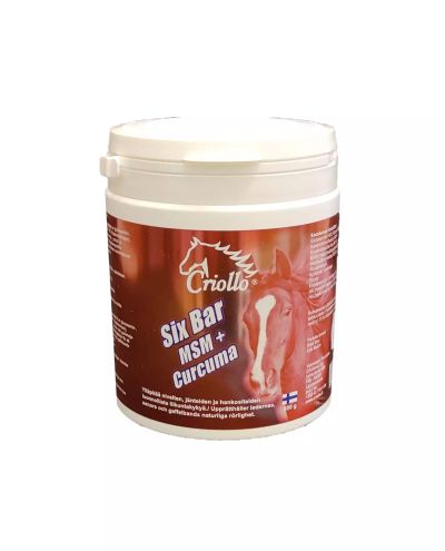 SixBar MSM Curcuma Criollo (500g)