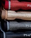 Stardust Jump Saddle Pad (Full Red/Gold)
