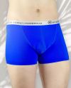 Men's Boxers White Light Pad (Blue)
