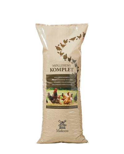 Komplet food for Chicken (15kg) Mollerens Komplet food for Chicken (15kg) Mollerens