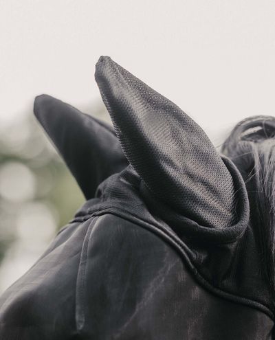 Fly Mask Classic with ears Black