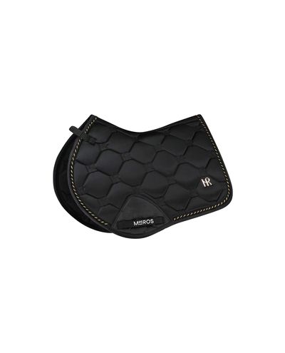 Charmer Close Contact Jump Saddle Pad Black (Cob/Full) Mrs. Ros