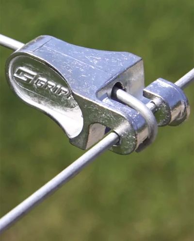Gripple T-Clip (3,25mm-4,20mm) koppling för ståltråd och nät
