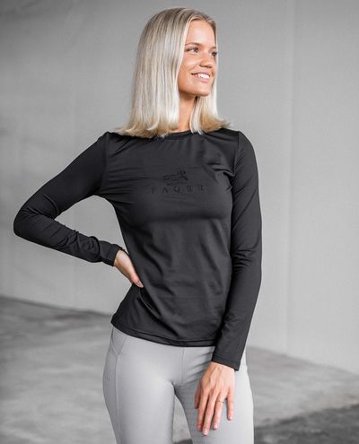 Ida Långärmad T-shirt Svart