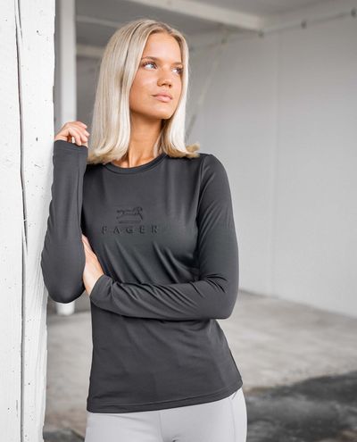 Ida Långärmad T-shirt Mörkgrå Ida Långärmad T-shirt Mörkgrå