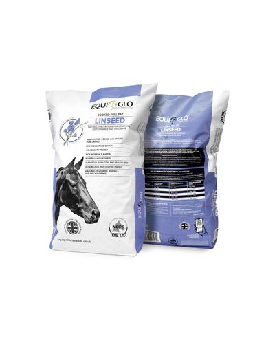 EquiGlo Linfrö Pulver av hela linfrön (15 kg)