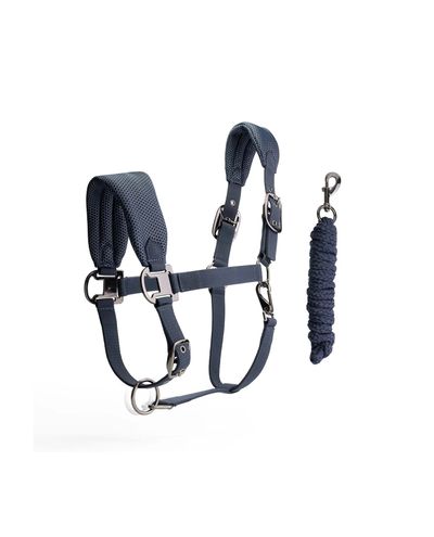 Nätgrimma + snöre (navy) Hel Nätgrimma + snöre (navy) Hel