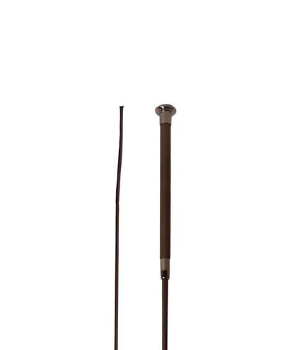 Vägledning, handtag i konstläder, brun 100cm Velari