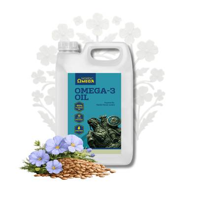 Halmeko Omega-3 linfröolja 1 L