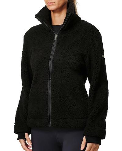 Teddy Fleece-jacka, svart Teddy Fleece-jacka, svart