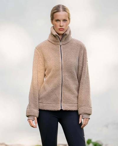 Teddy Fleece-jacka, Sand Teddy Fleece-jacka, Sand